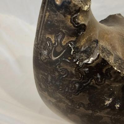 Large Ammonite Fossil w/Stand (L-JS)
