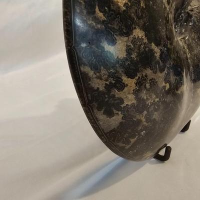 Large Ammonite Fossil w/Stand (L-JS)