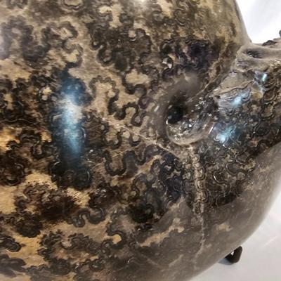Large Ammonite Fossil w/Stand (L-JS)