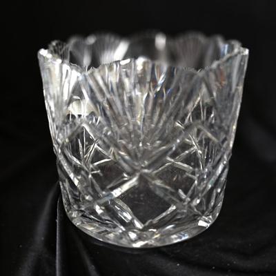 Oblong Crystal Bowl'/Vase