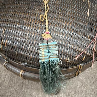 Two Antique Handwoven Baskets - Indigenous