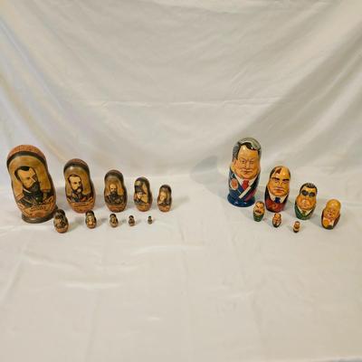 Matroesjka Dolls of Russian Leadership (L-JS)