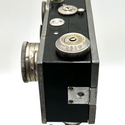 Vintage Camera Lot - Argus C3 35mm, 8mm DeJur Citation Movie Camera, GE Exposure Meter with Case