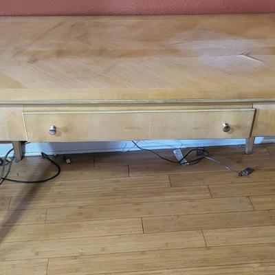 3 Wood Tables with Home Decor