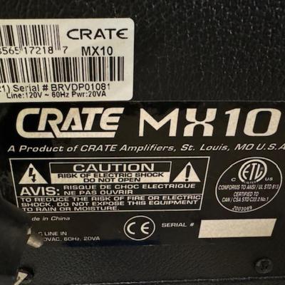 CRATE MX10 AMP