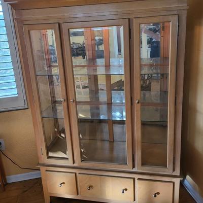 Wood China Cabinet