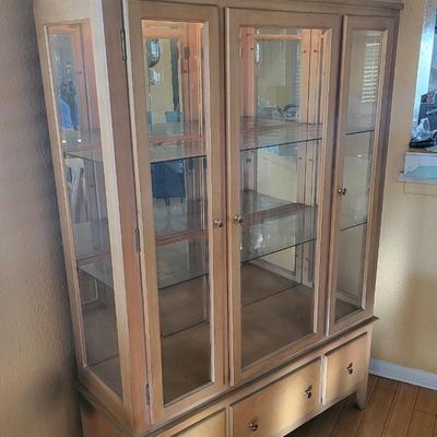 Wood China Cabinet