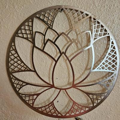 4 Pieces of Metal Wall Art