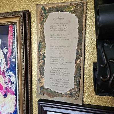 25 Framed Religious Items