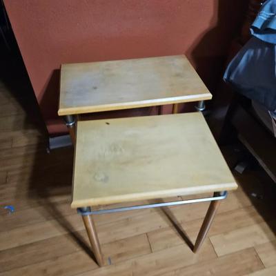 2 Nesting Table Lot