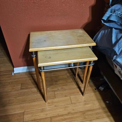 2 Nesting Table Lot