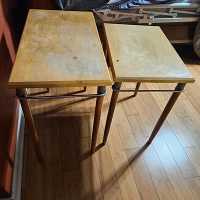 2 Nesting Table Lot