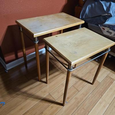 2 Nesting Table Lot