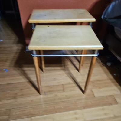 2 Nesting Table Lot