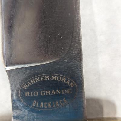 Blackjack Knives Warner Moran Rio Grande