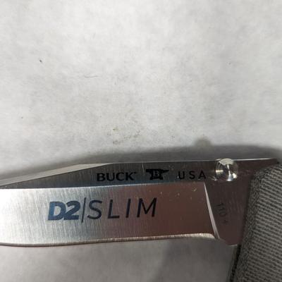Buck D2/Slim Hunter Folding Pocket Knife