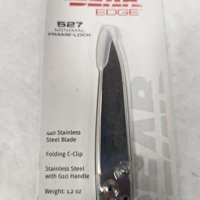 Bear Edge 527 Minimal Frame Lock Knife