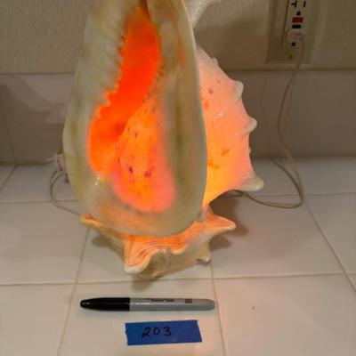 CONCHE SHELL NIGHT LIGHT