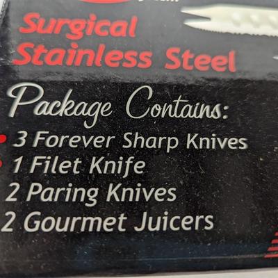 Forever Sharp Surgical Stainless Steel Knives