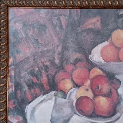 LOT 9: Beautifully Framed Paul Cezanne's 