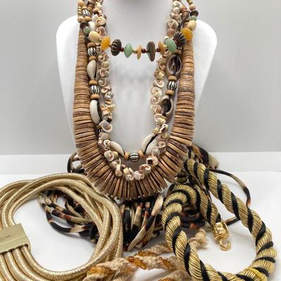 LOT 56: Fashion Jewelry Necklace / Choker Collection