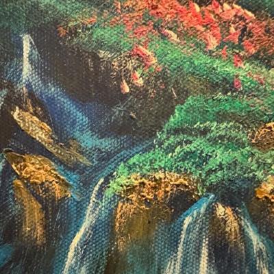 WATERFALL PAINTING