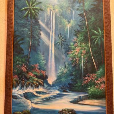 WATERFALL PAINTING