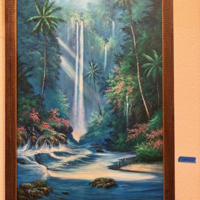 WATERFALL PAINTING