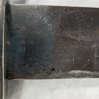 Machete De Art ARG 1898 Weyersberg Kirsohbaum Solingen Artillery Knife With Case