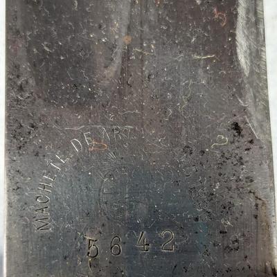 Machete De Art ARG 1898 Weyersberg Kirsohbaum Solingen Artillery Knife With Case