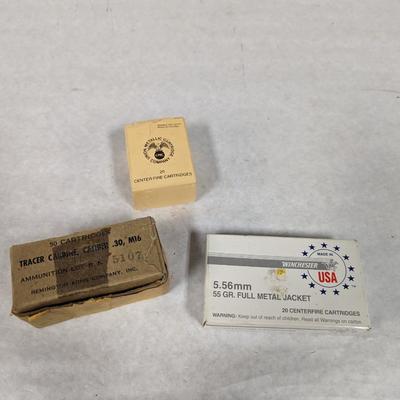 5.56 mm Full Metal Jacket/223 Remington/Carbine Caliber .30 M16