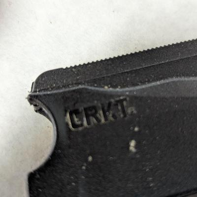 Assortment Of Knives Rope Stone