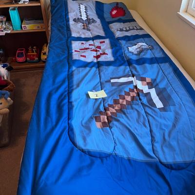 Minecraft Comforter & pillow slip