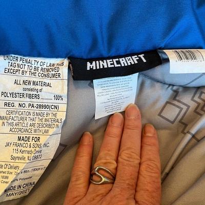 Minecraft Comforter & pillow slip