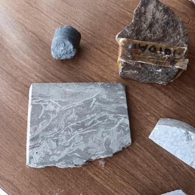 FOSSILS, MINERALS AND ROCKS