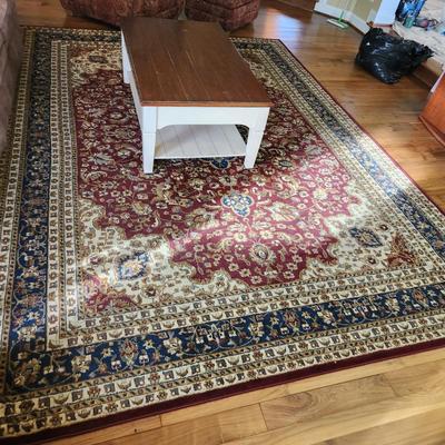 Red Area Rug 8'9