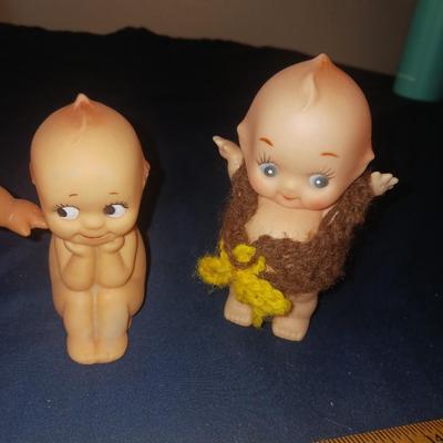 3 KEWPIE DOLLS