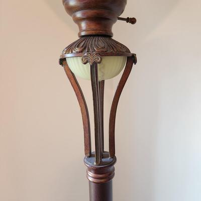 Large 2 lights Torchiere Lamp 74