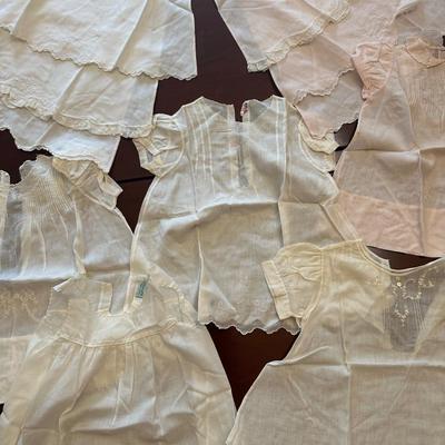 Vintage Handmade Baby Tops & Dresses (23)