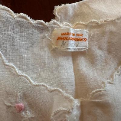 Vintage Handmade Baby Tops & Dresses (23)
