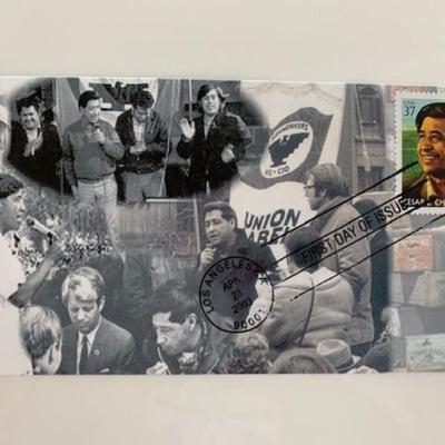 Cesar E Chavez First Day Cover