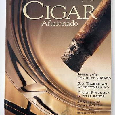 Cigar Aficionado 1st ever edition
