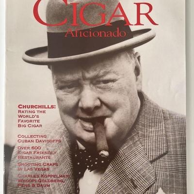 Cigar Aficionado Winston Churchill  edition- 1993