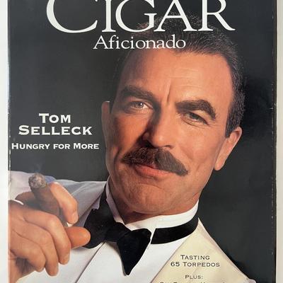 Cigar Aficionado Tom Selleck edition- 1995/1996