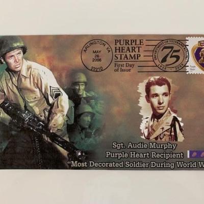 Sgt. Audie Murphy First Day Cover