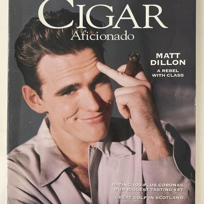 Cigar Aficionado Matt Dillon edition- 1996