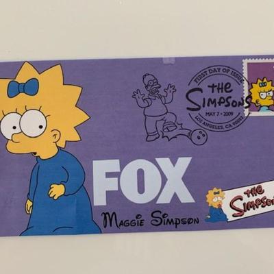 The Simpsons-First Day Cover