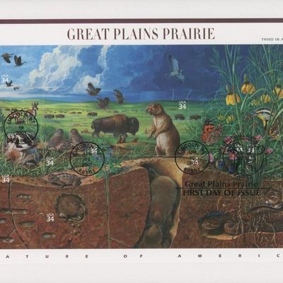 Great Plains Prairie First Day Cover
