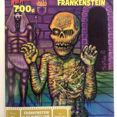 The New Adventures of Frankenstein Tome #7 Frankenstein In the Mummy's Tomb
