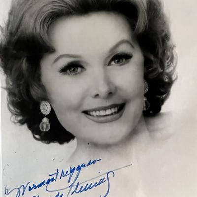 Rhonda Flemming signed photo